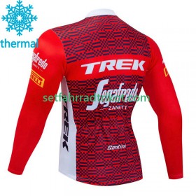 Trek-Segafredo Radtrikot Winter Thermal Fleece 2023 N001